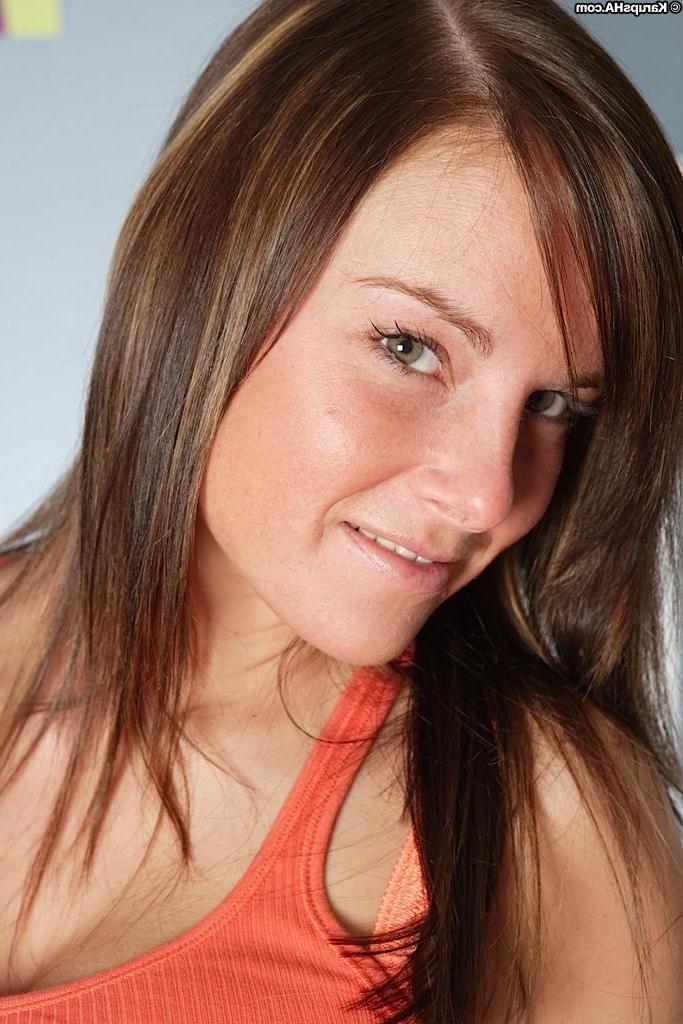 15P Kandy unleashes her massive titties while fingering her tight pink twat