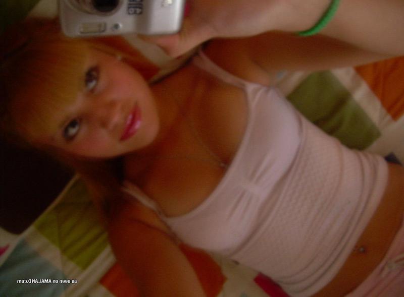 14P Selection of a hot non-nude girlfriend selfshooting at home
