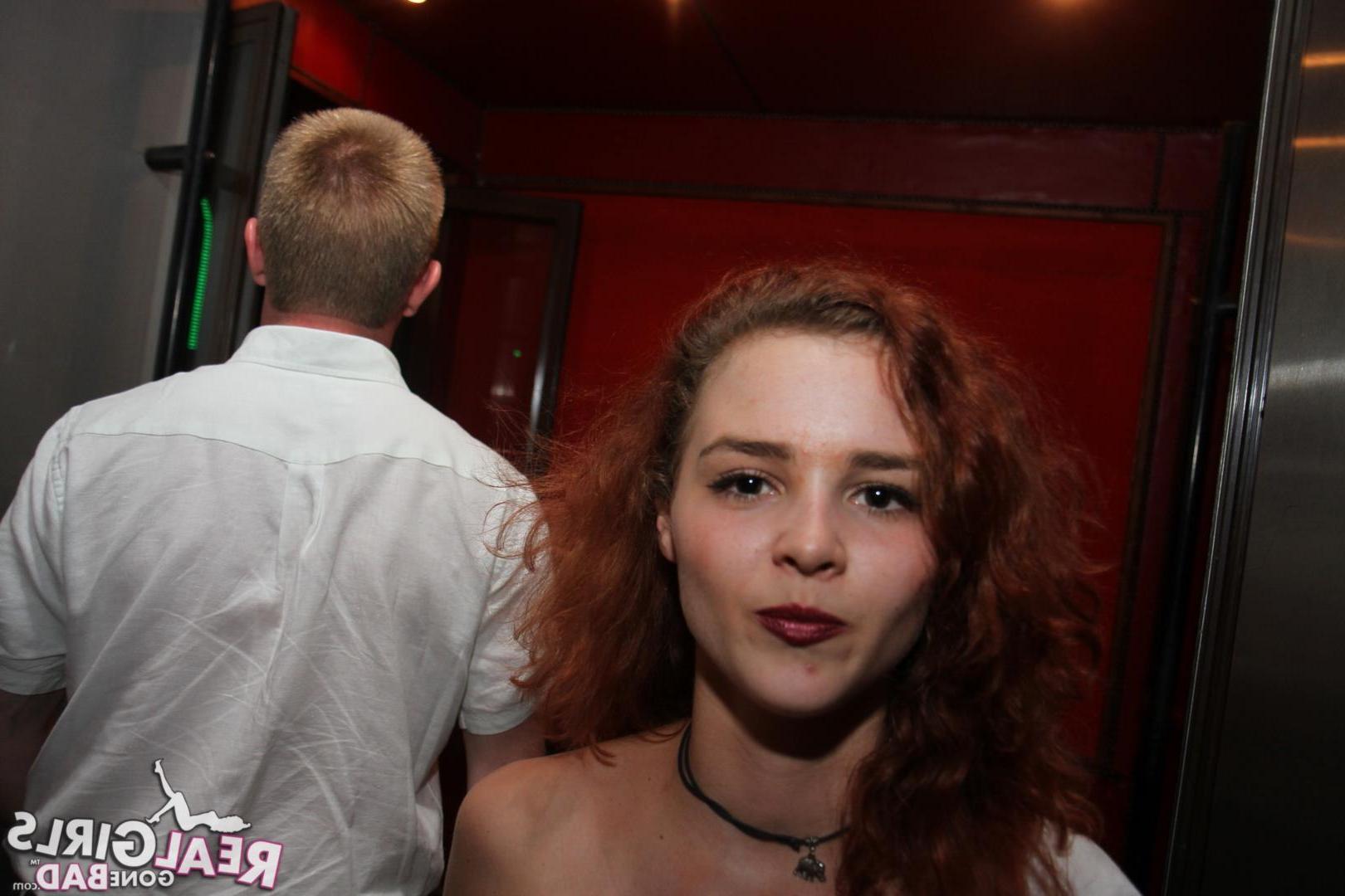 12P Hot college coeds party and go wild at a bar
