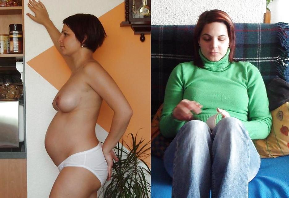 24P Pregnant Amateurs - Dressed & Undressed 2