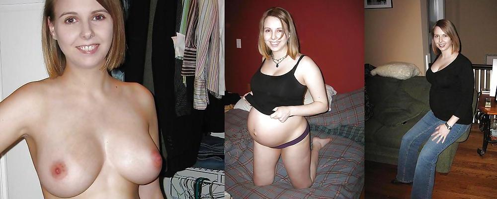 24P Pregnant Amateurs - Dressed & Undressed 2