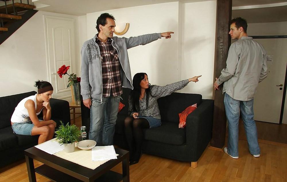 25P Parents have sex with son's girlfriend 3