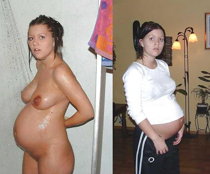 25P Pregnant Amateurs - Dressed & Undressed 4
