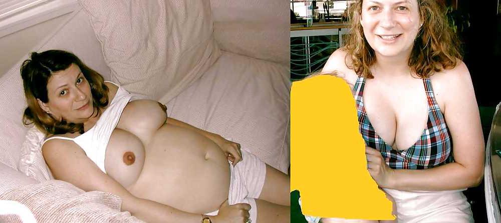 25P Pregnant Amateurs - Dressed & Undressed 4