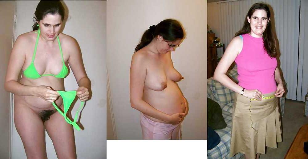 25P Pregnant Amateurs - Dressed & Undressed 4