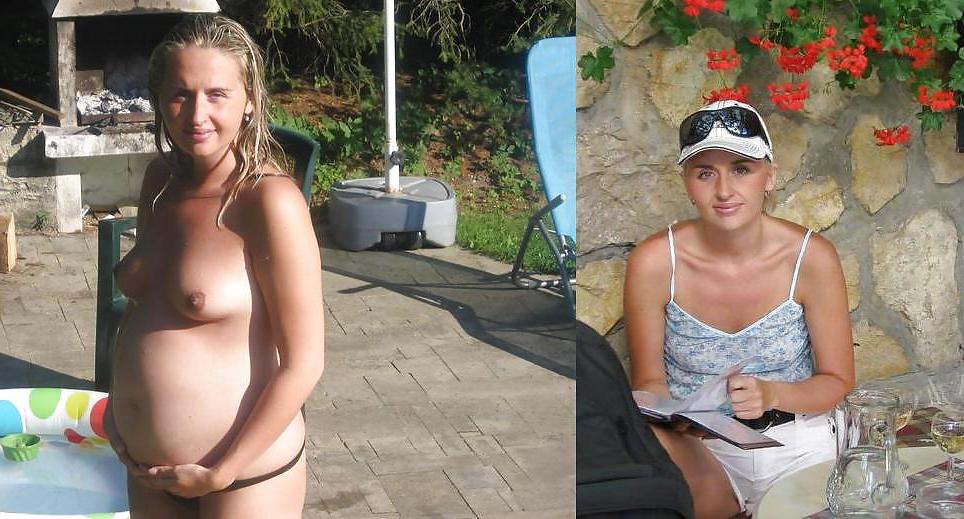 25P Pregnant Amateurs - Dressed & Undressed 4