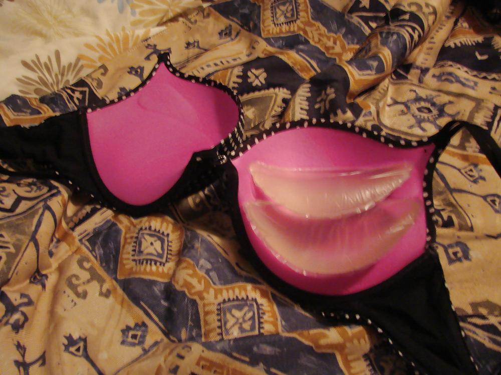 4P My gf 36D padded push-up bra
