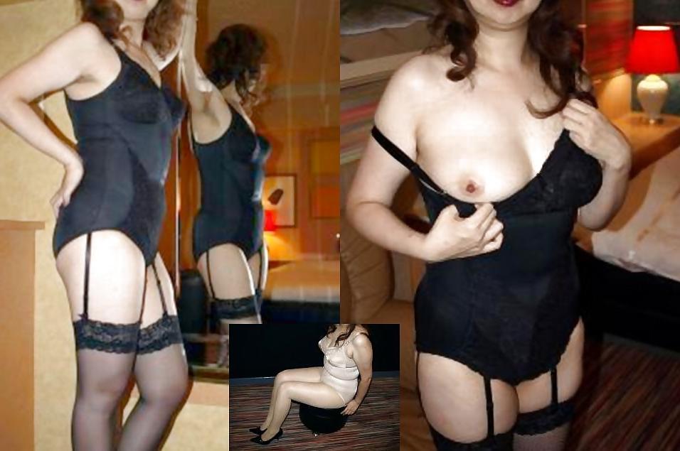 14P Japanese Sexy Mature In Luxury lingerie and Pantystocking