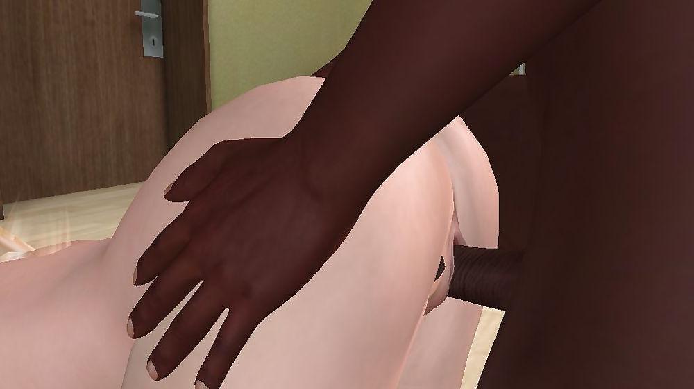 21P 3D Interracial Class Room