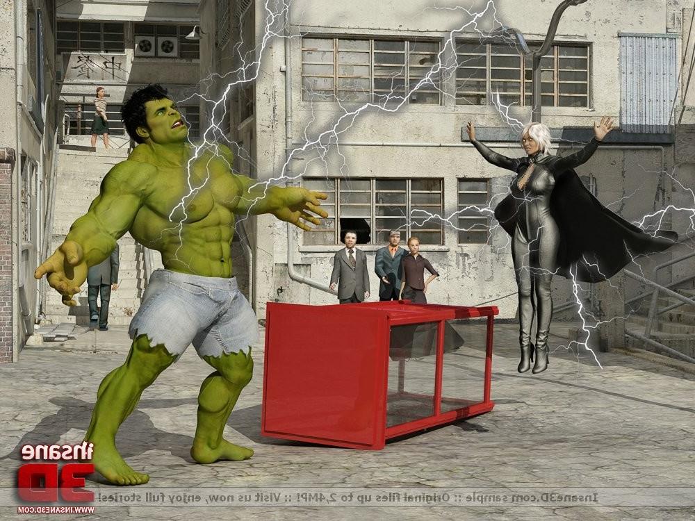 8P 3d sex pictures with monster Hulk