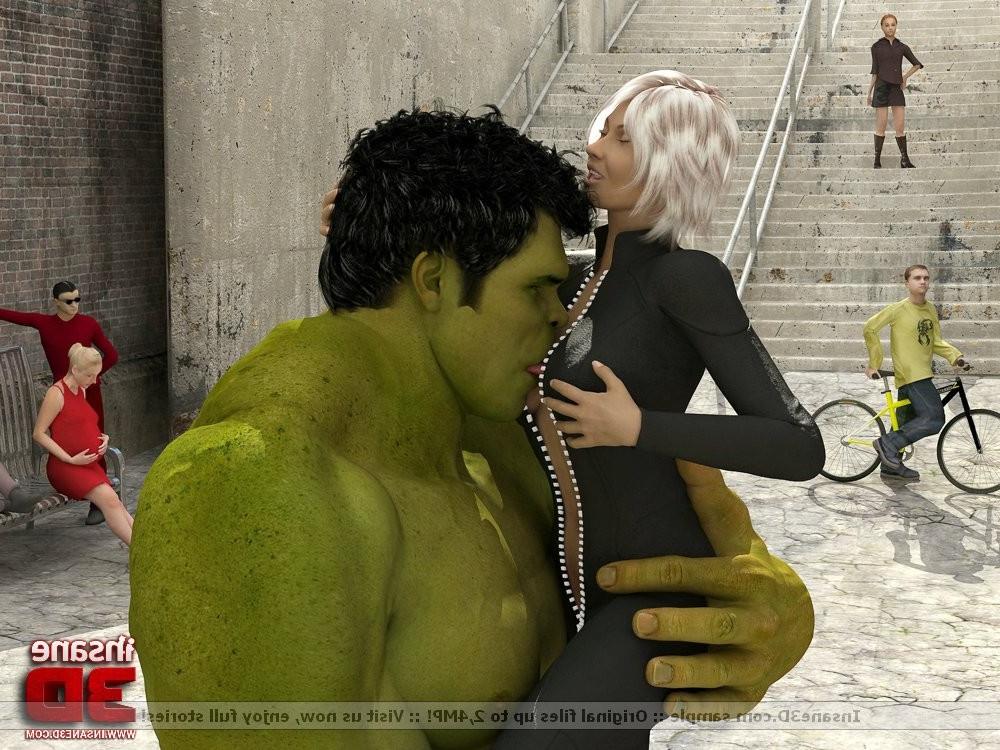 8P 3d sex pictures with monster Hulk