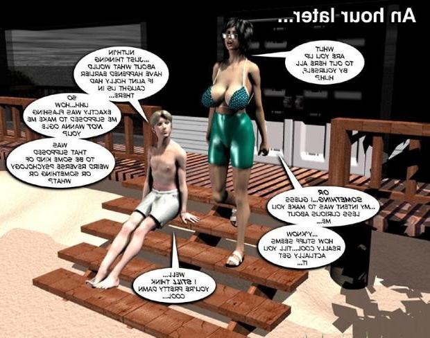 15P teenage huge cock on a beach 3D porn cartoon story adult comics