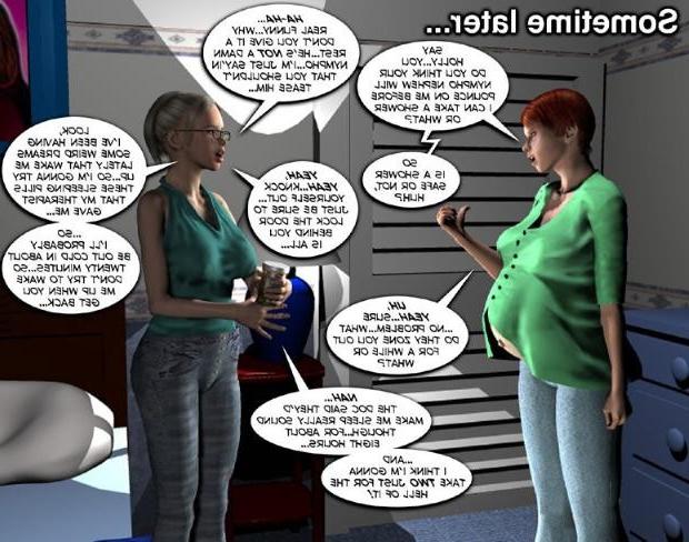 16P Each lady wishes a huge cock 3D sex story and anime comics for a