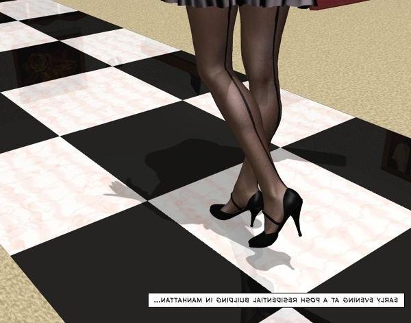 15P Cheating latina housewife 3d sex comics anime about voyeur sex