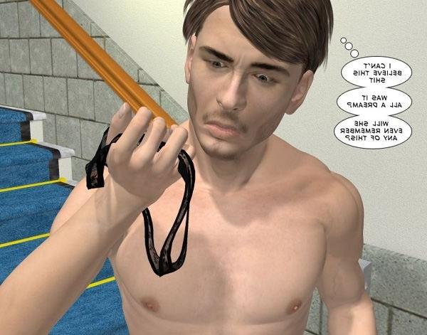 15P Cheating latina housewife 3d sex comics anime about voyeur sex
