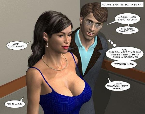 15P Cheating latina housewife 3d sex comics anime about voyeur sex
