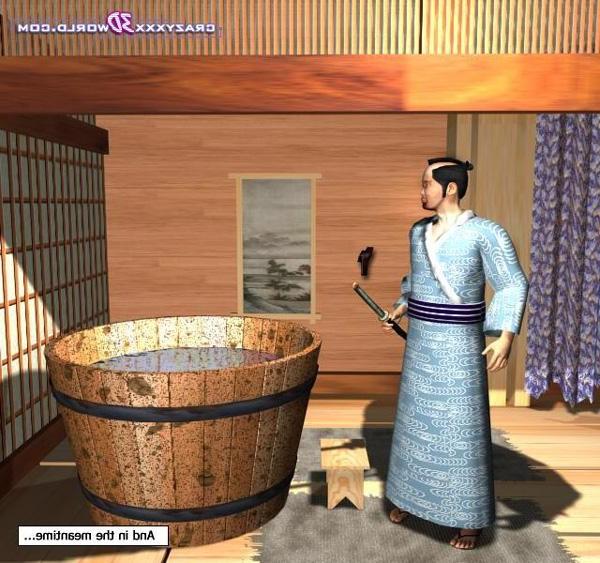 17P Samurai cheating housewife 3D hentai comics asian anime fetish a