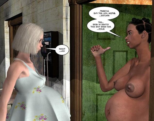 16P sex comics 3D anime pregnant black chubby cartoon housewife