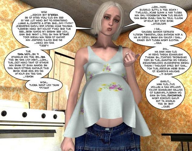 16P sex comics 3D anime pregnant black chubby cartoon housewife