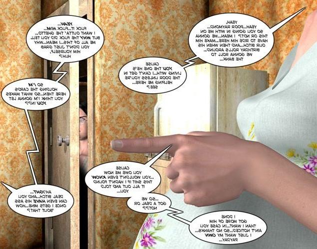 16P sex comics 3D anime pregnant black chubby cartoon housewife