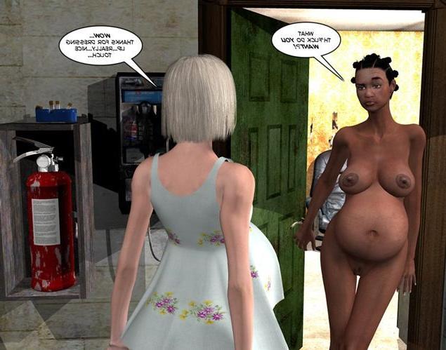 16P sex comics 3D anime pregnant black chubby cartoon housewife