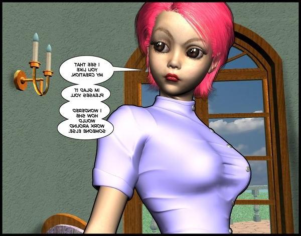 16P Shemale mistress french maid 3D cartoon comics anime toon hentai