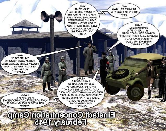 16P 3D comics anime about bizarre hardcore couple in military unifor
