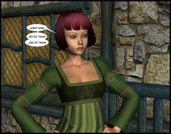 16P Lesbian witch kingdom 3D anime comics fetish cartoons 3d hentai