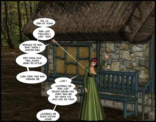16P Lesbian witch kingdom 3D anime comics fetish cartoons 3d hentai
