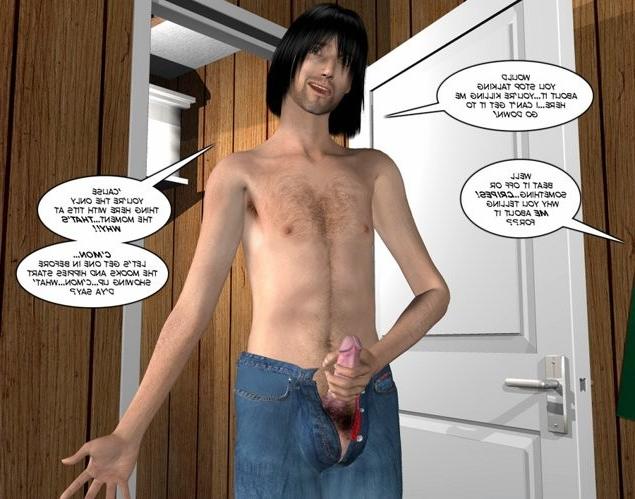 16P Lustful neighbours of 3D pregnant chick anime comics