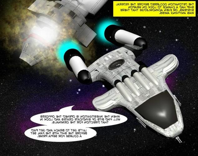 16P Space amazons under arrest 3D porn comics