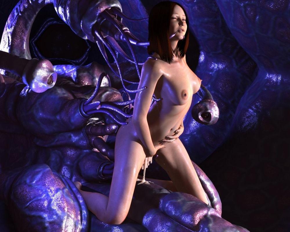 15P Pretty 3d teen babes getting fucked by different creatures with tentacles