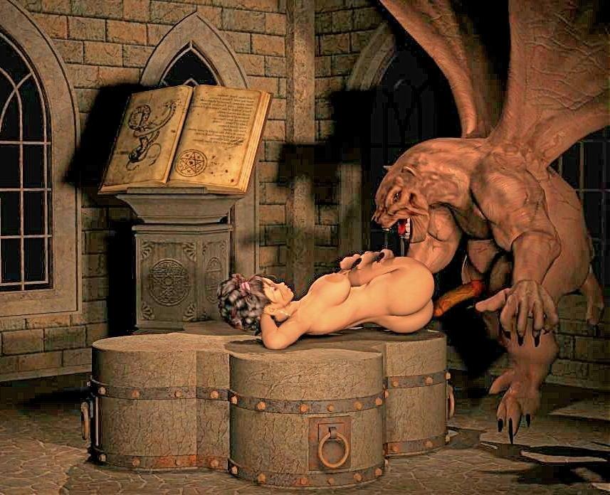 16P Fuckable 3d teens hard fucked by different demons