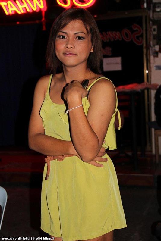 16P Candids of hot Pattaya Ladyboys at sex bars and freelance