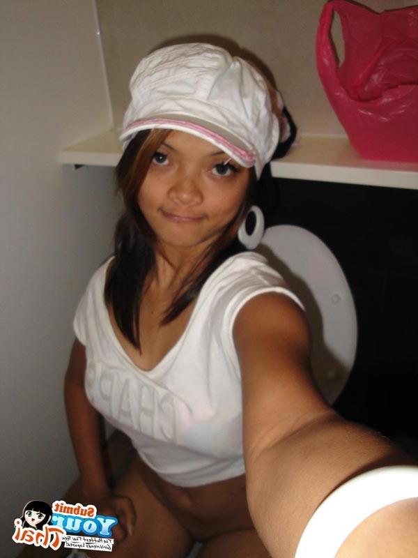 16P Some hot selfshot and candid shots of this beautiful Thai teen Miy