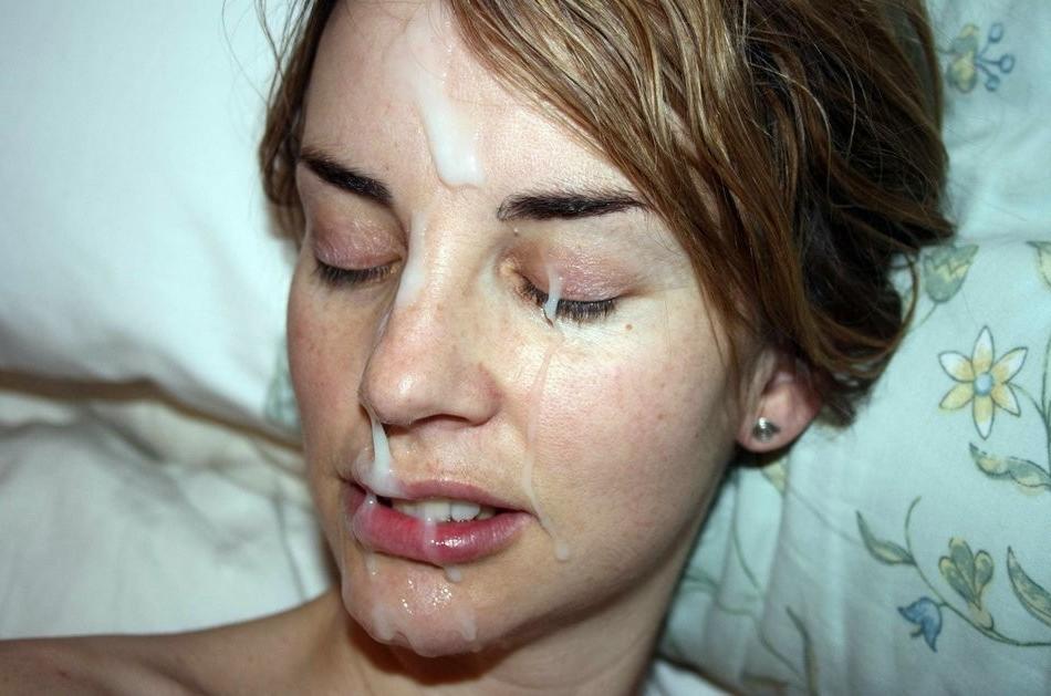 20P Amateur facial compilations