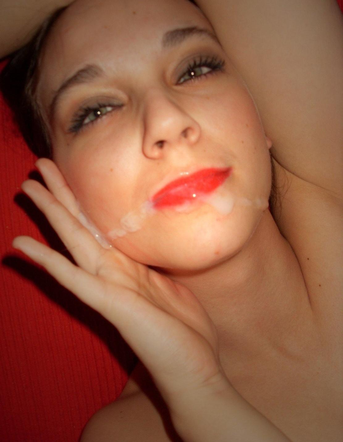 20P Amateur facial compilations