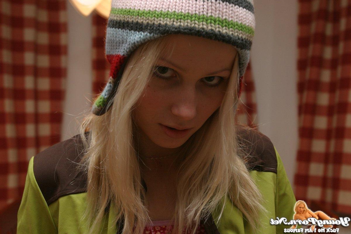 15P Hot striptease from young amateur lady