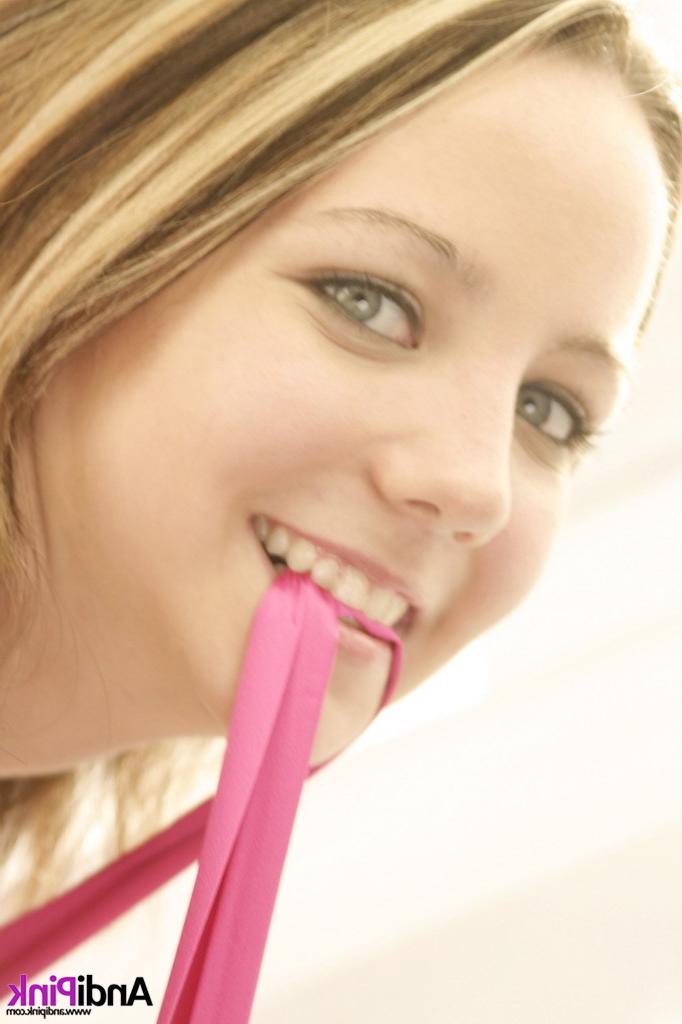 16P Funny teen tease naked