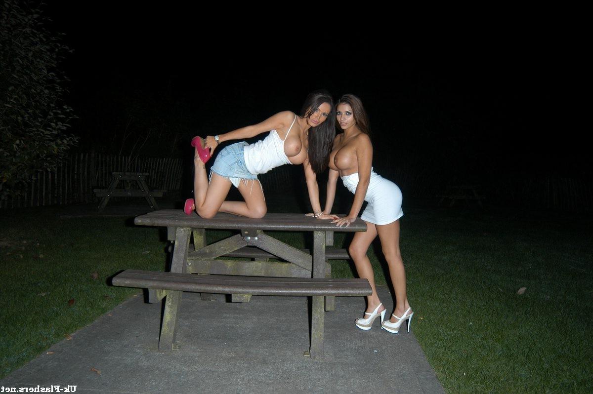 16P Two girls on a wild night out