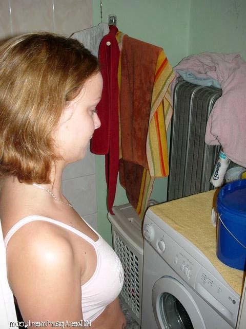 12P Sweet amateur with awesome tits plays with herself