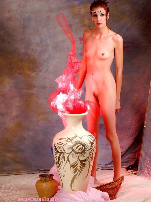 15P Hot nerdy geek girl