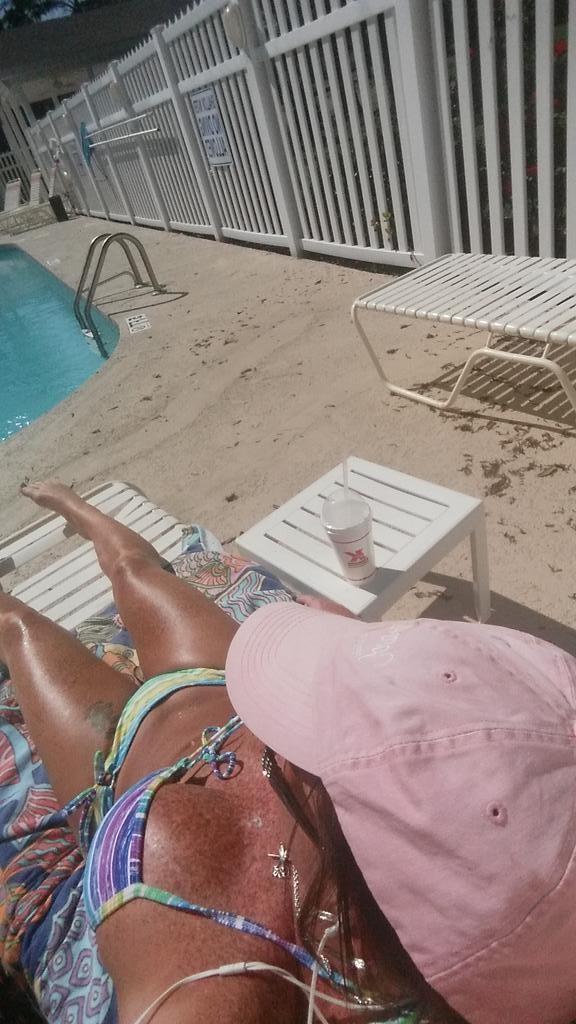 10P Freckled bikini shemale