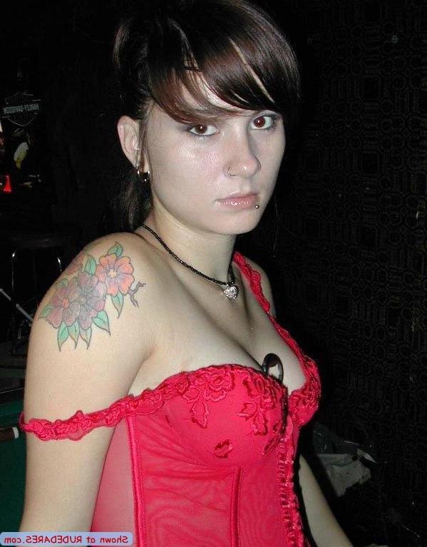 15P Barmaid strips behind the bar