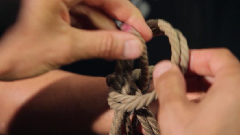 15P Shibari 101  Basic Column Ties