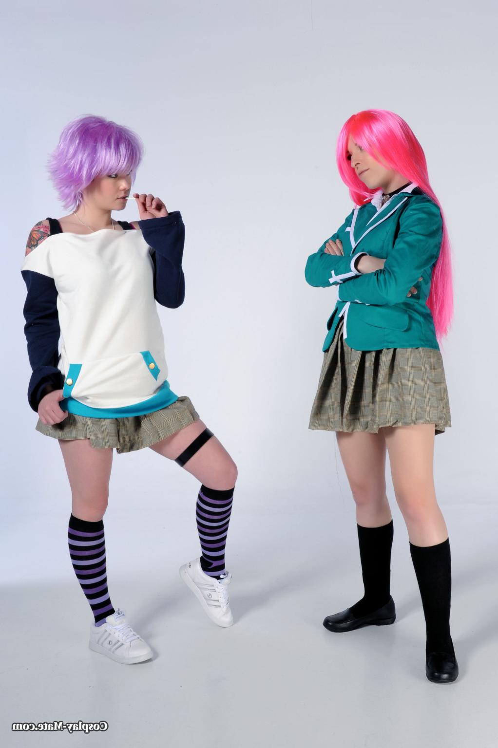 15P Anime cosplay teen girls