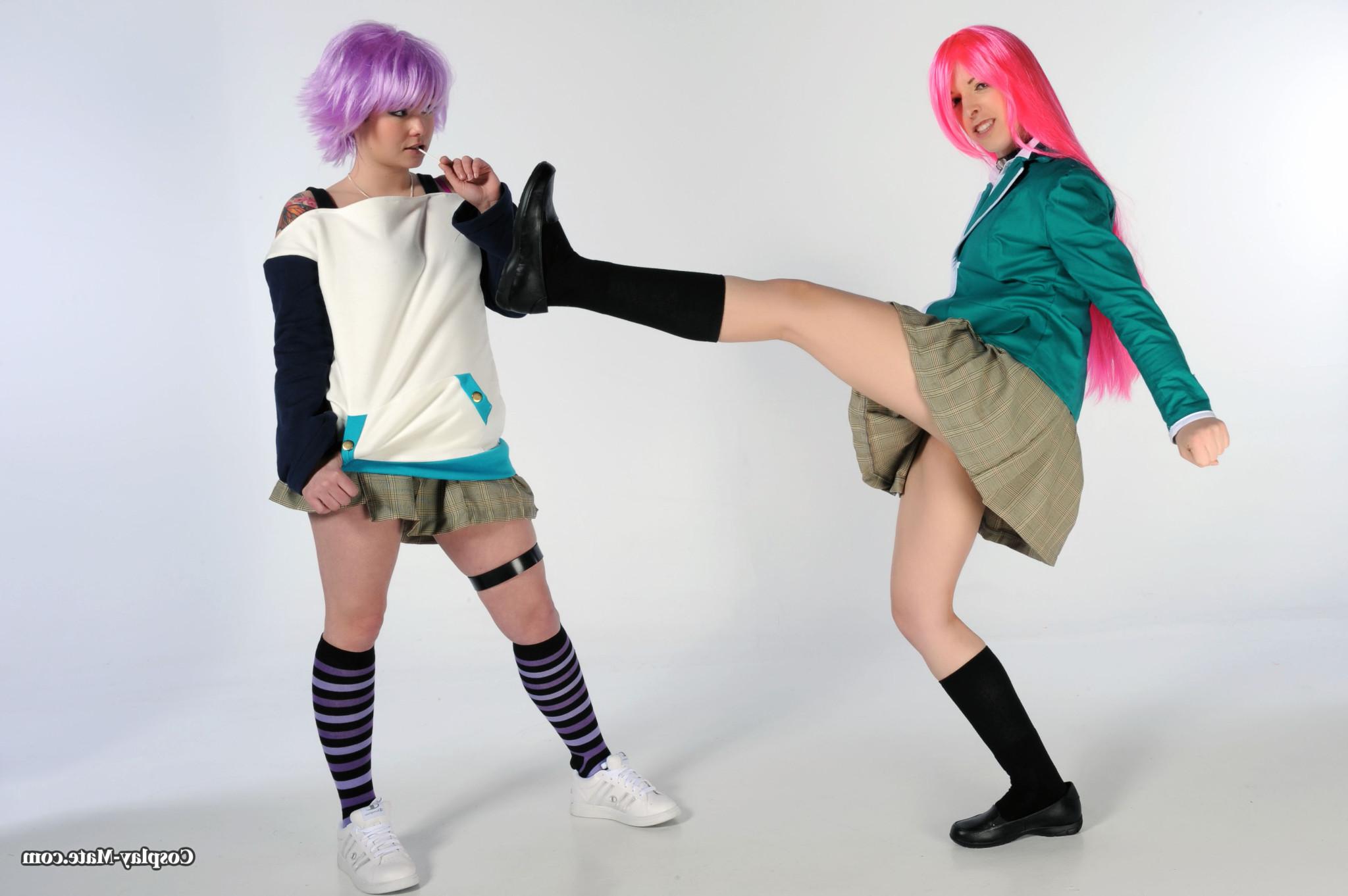 15P Anime cosplay teen girls