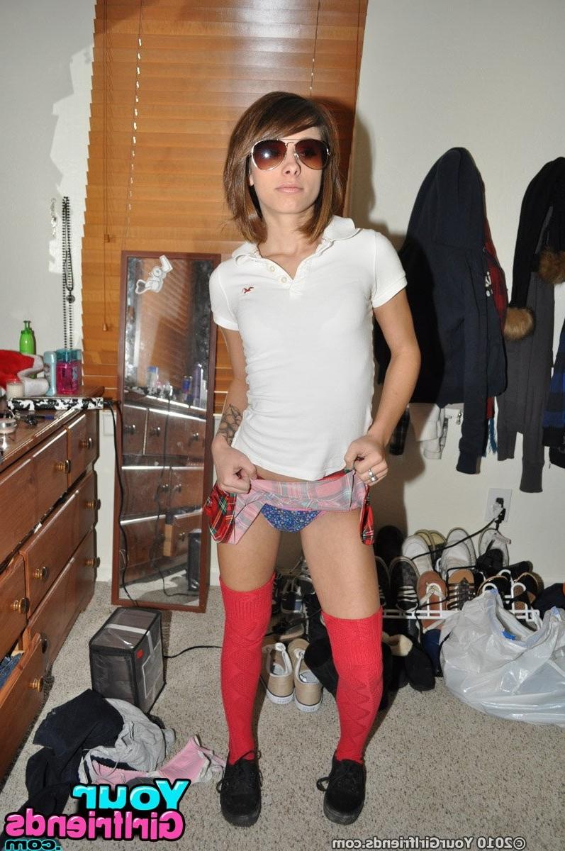 11P Skinny  year old Riley shows off her petite little sexy naked body