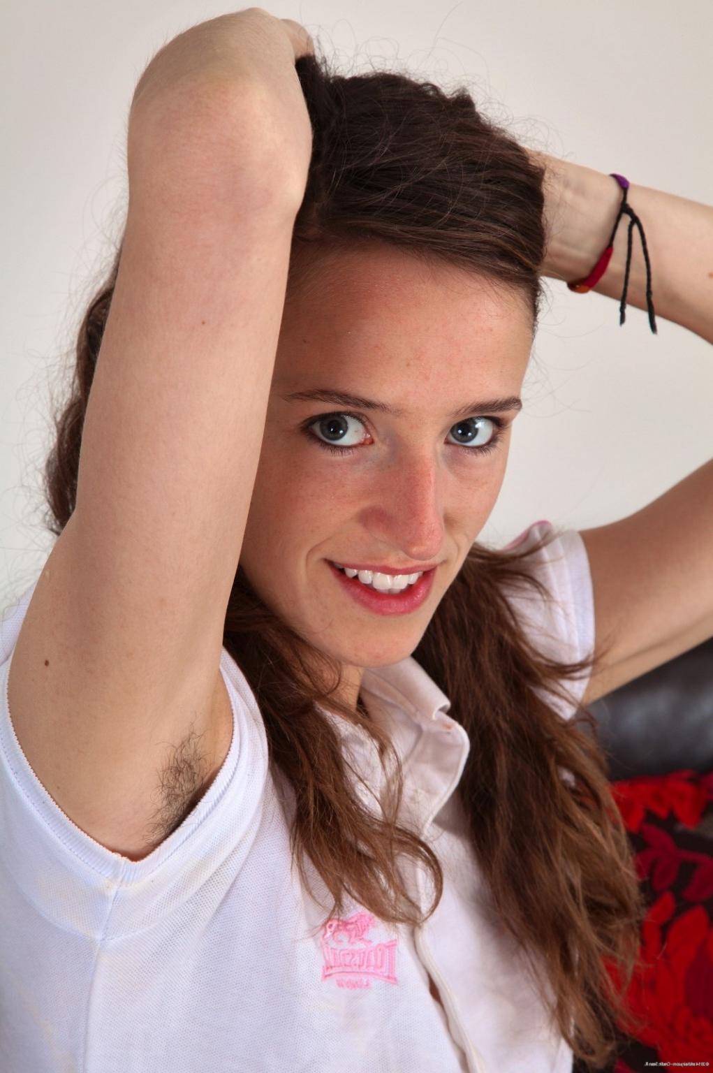 15P Skinny hairy amateur Anya teasing in her cotton panties