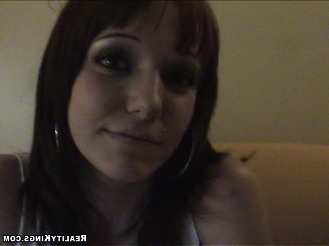 16P Beautigul teen beau gets picked up at the restaurant bar for some amazing spy ca